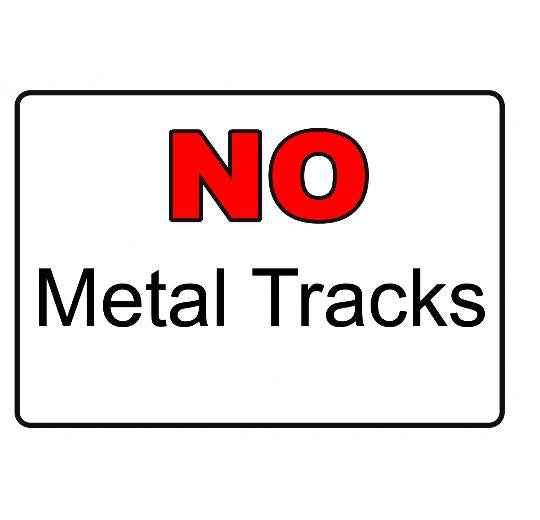 Black Border Build Your Own Blank Sign (Landscape) Aluminum Weatherproof