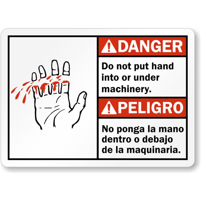 Bilingual Handicap Parking Only Aluminum Weatherproof Sign
