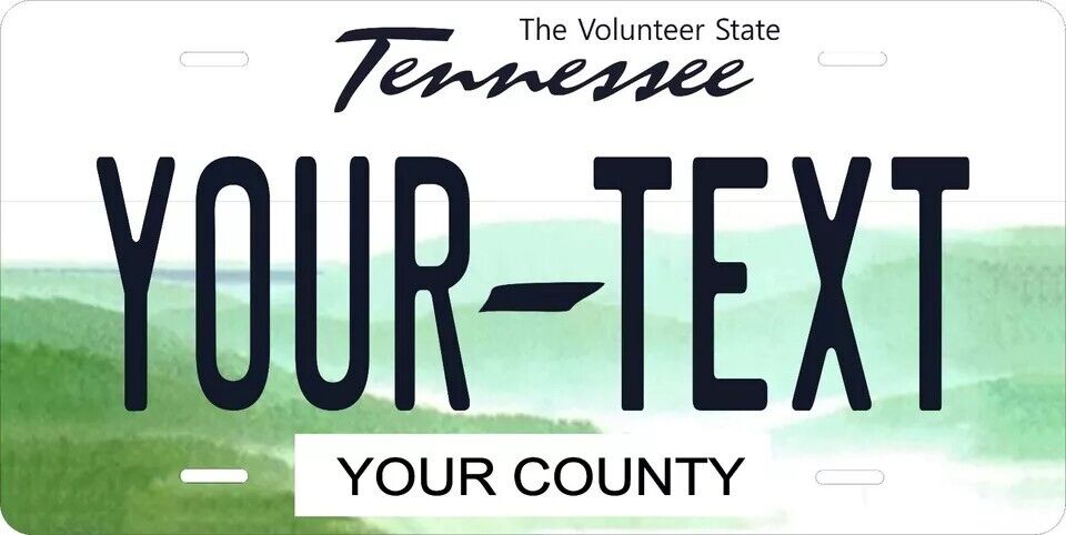 Tennessee 2006 Custom State License Plate Personalized 12"x6" Size