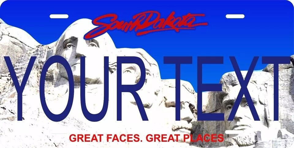 South Dakota 2007 Custom State License Plate Personalized 12"x6" Size