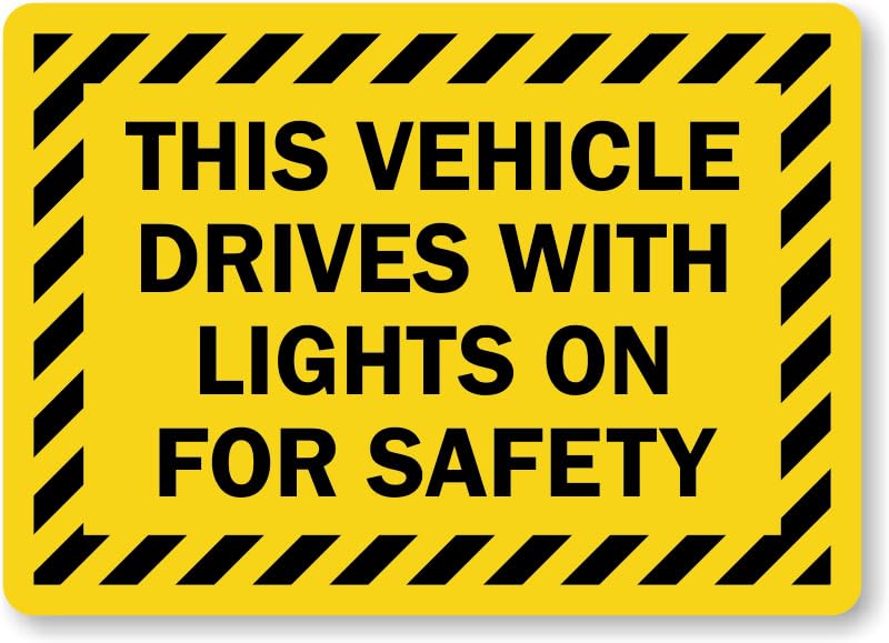 Am I Safe Driver Aluminum Weatherproof Sign p00609