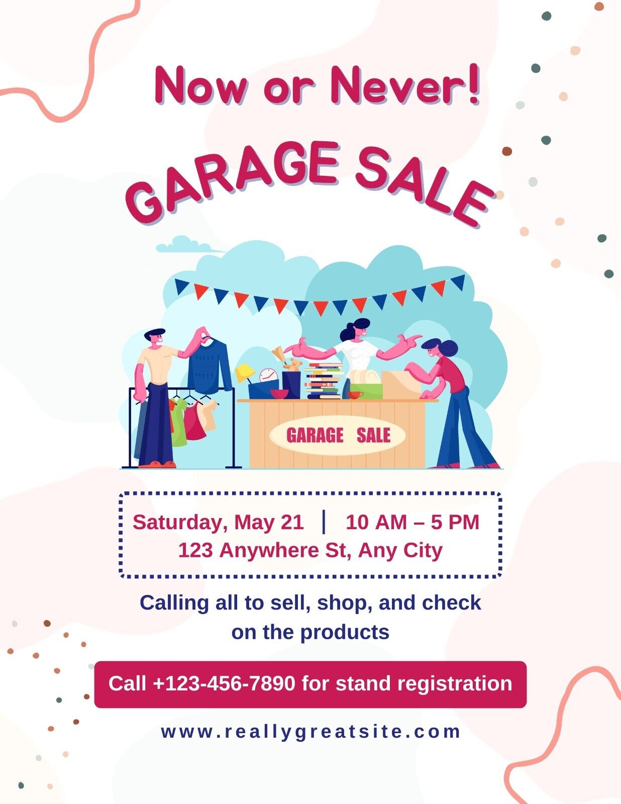 Yard Garage Sale v23 Customized Sign Weatherproof Aluminum