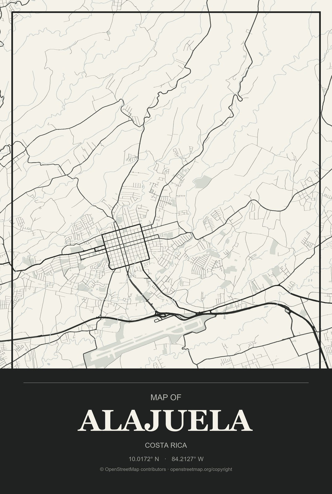 International City Map Signs – Aluminum Wall Art | BanginPrints ...