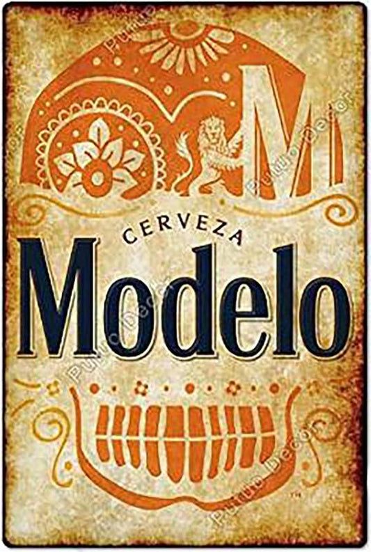 Modelo Beer Aluminum Weatherproof Sign p1297