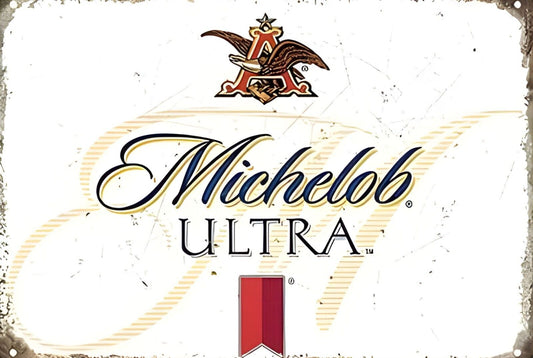 Michelob Ultra Funny Sign Weatherproof Aluminum