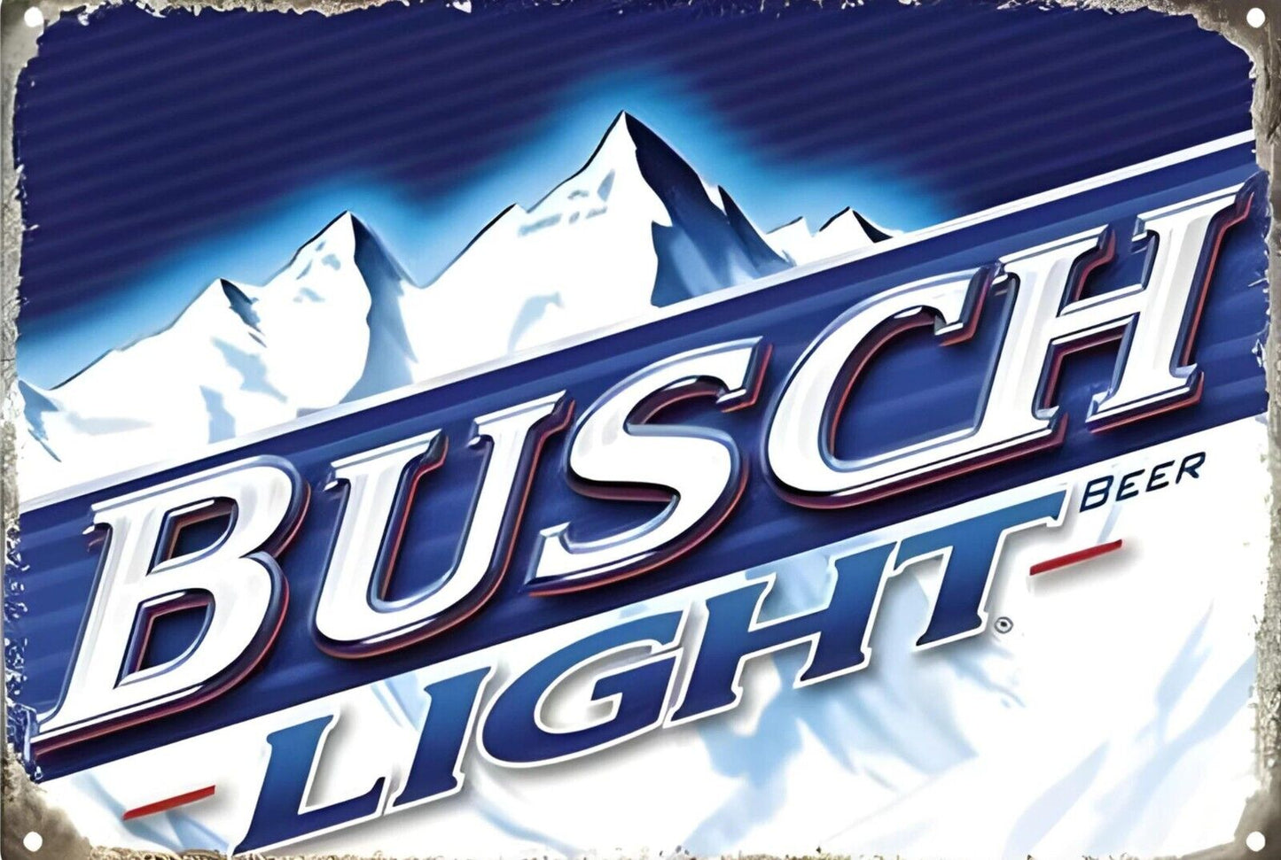 Busch Light Beer Funny Sign Weatherproof Aluminum