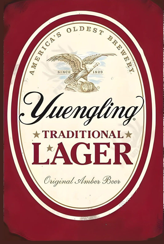 Yuengling Lager Beer Funny Sign Weatherproof Aluminum