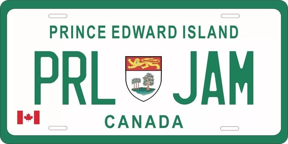 Prince Edward Island 2022 Custom State License Plate Personalized 12"x6" Size