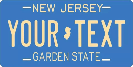 New Jersey 1979 Custom State License Plate Personalized 12"x6" Size