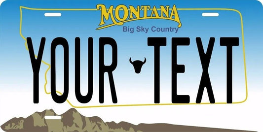 Montana 2006 Custom State License Plate Personalized 12"x6" Size