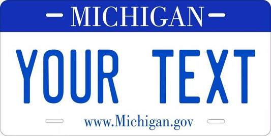 Michigan 2007 Custom State License Plate Personalized 12"x6" Size