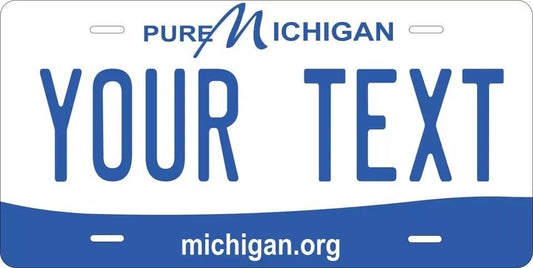 Michigan 2013 v2 Custom State License Plate Personalized 12"x6" Size