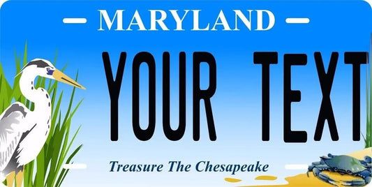 Maryland Bird Custom State License Plate Personalized 12"x6" Size