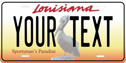 Louisiana 2005 Custom State License Plate Personalized 12"x6" Size