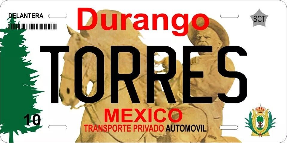 Durango 2006 Custom State License Plate Personalized 12"x6" Size