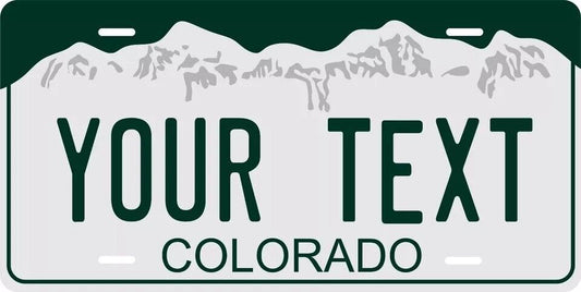 Colorado 2000 Custom State License Plate Personalized 12"x6" Size