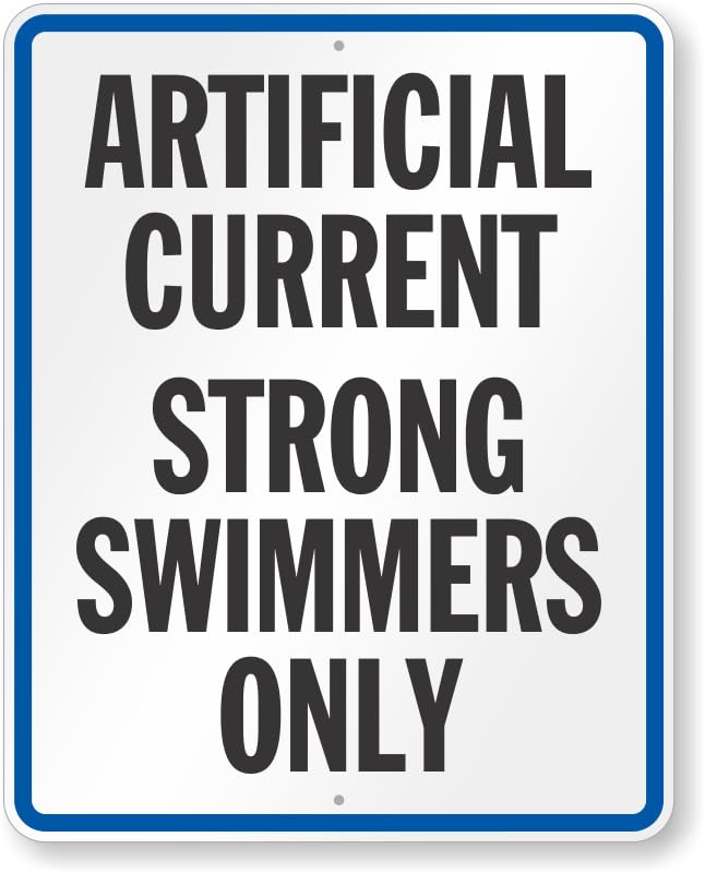 Artifical Current Wisconsin State Pool Aluminum Weatherproof  Sign p00712