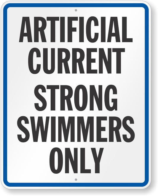 Artifical Current Wisconsin State Pool Aluminum Weatherproof  Sign p00712