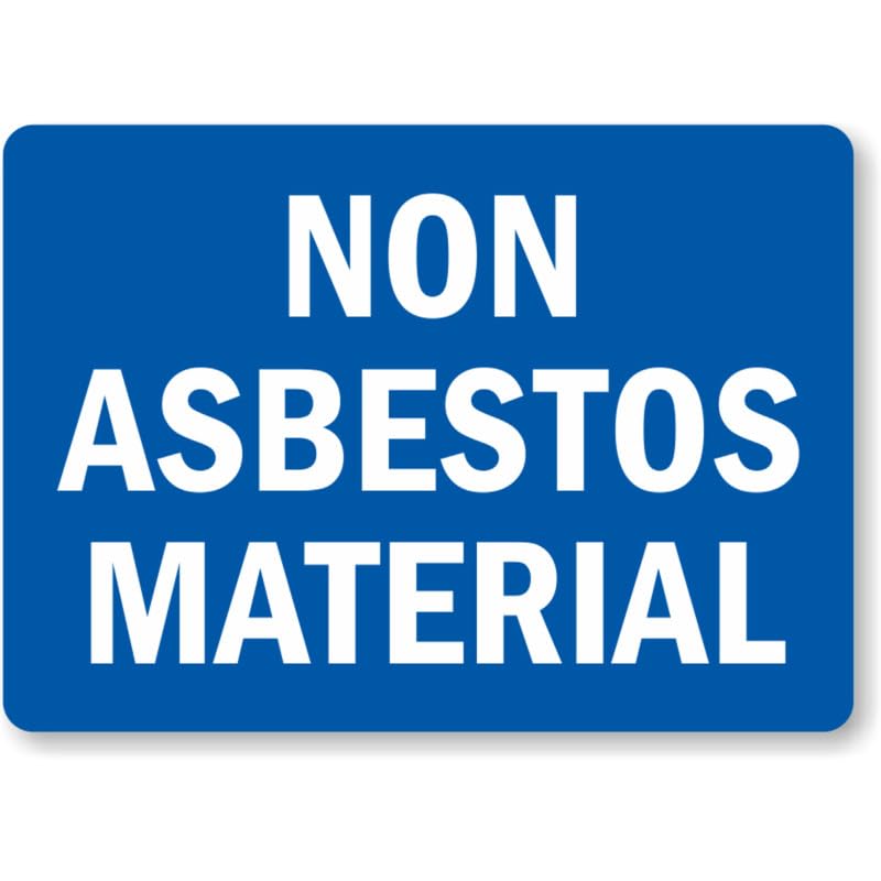 Asbestos Cancer Health Aluminum Weatherproof Sign p725