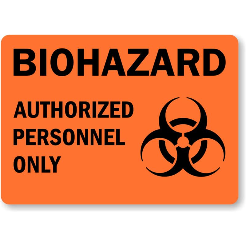 Authorized Personnel Bilingual Aluminum Weatherproof Sign p900