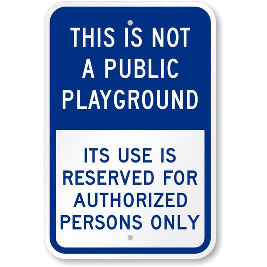 Authorized Persons Only Area Aluminum Weatherproof Sign p965
