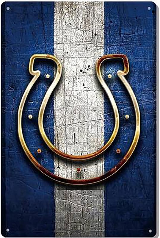 Colts Aluminum Weatherproof Sign p1256