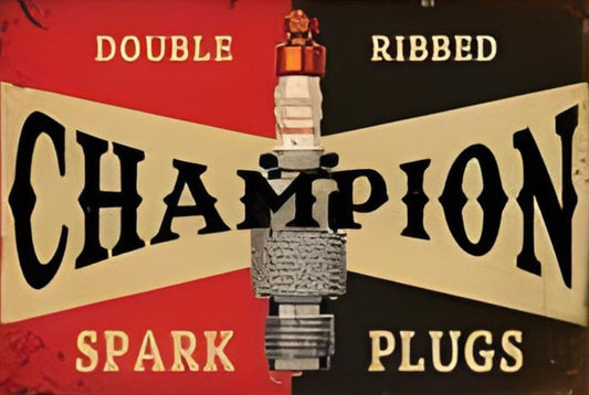 5 Pack Garage Signs Stihl Champion STP NGK GIFT Aluminum Weatherproof Signs