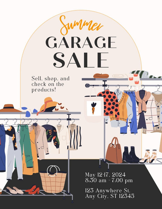 Yard Garage Sale v26 Customized Sign Weatherproof Aluminum