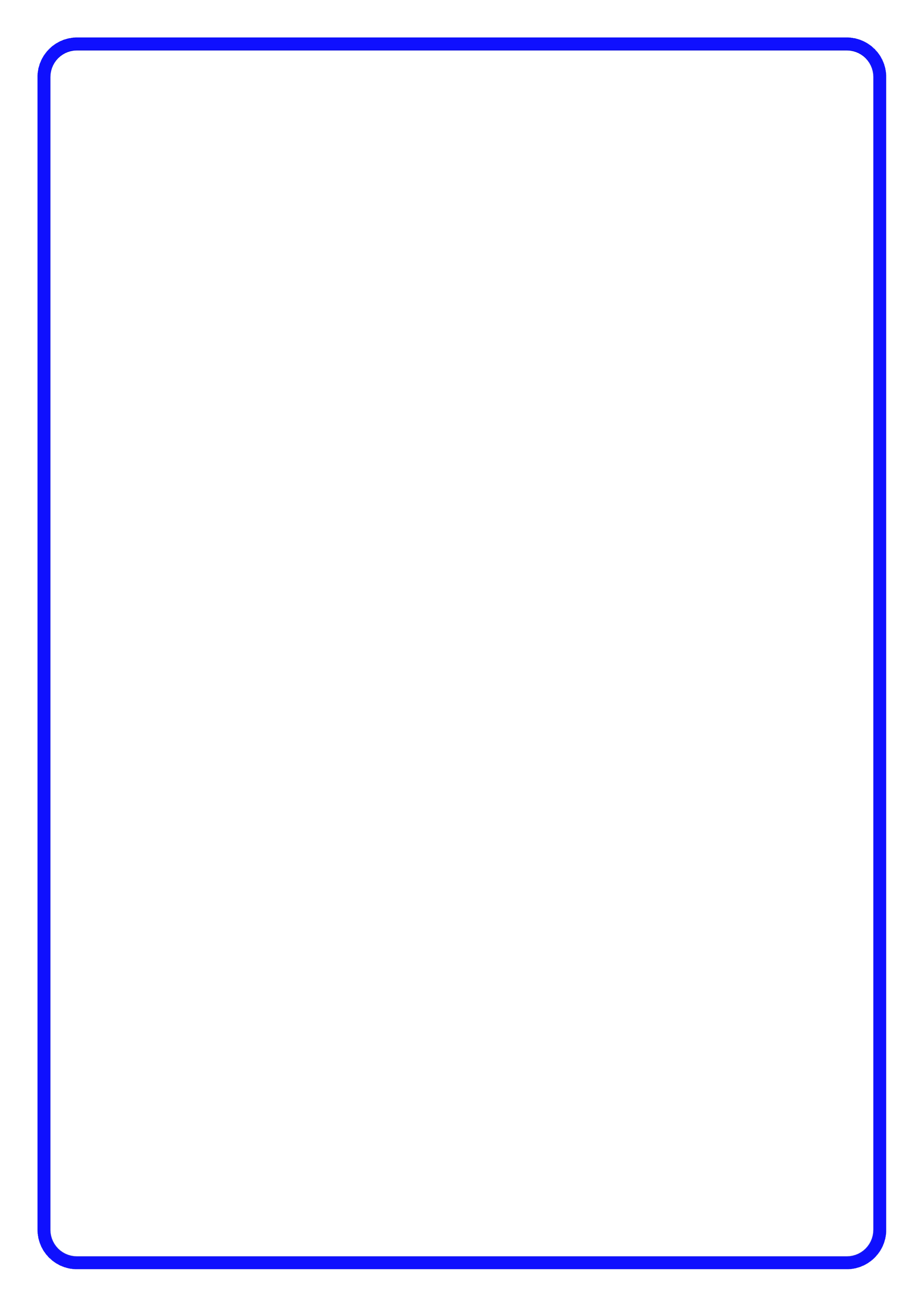 Blue Border Sign Blue Border Build Your Own Blank Sign Aluminum Weatherproof – BANGIN ...