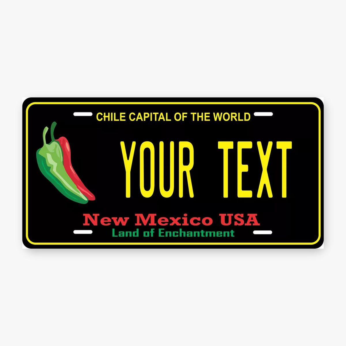 New Mexico 2017 Personalized Replica License Plate — product artwork