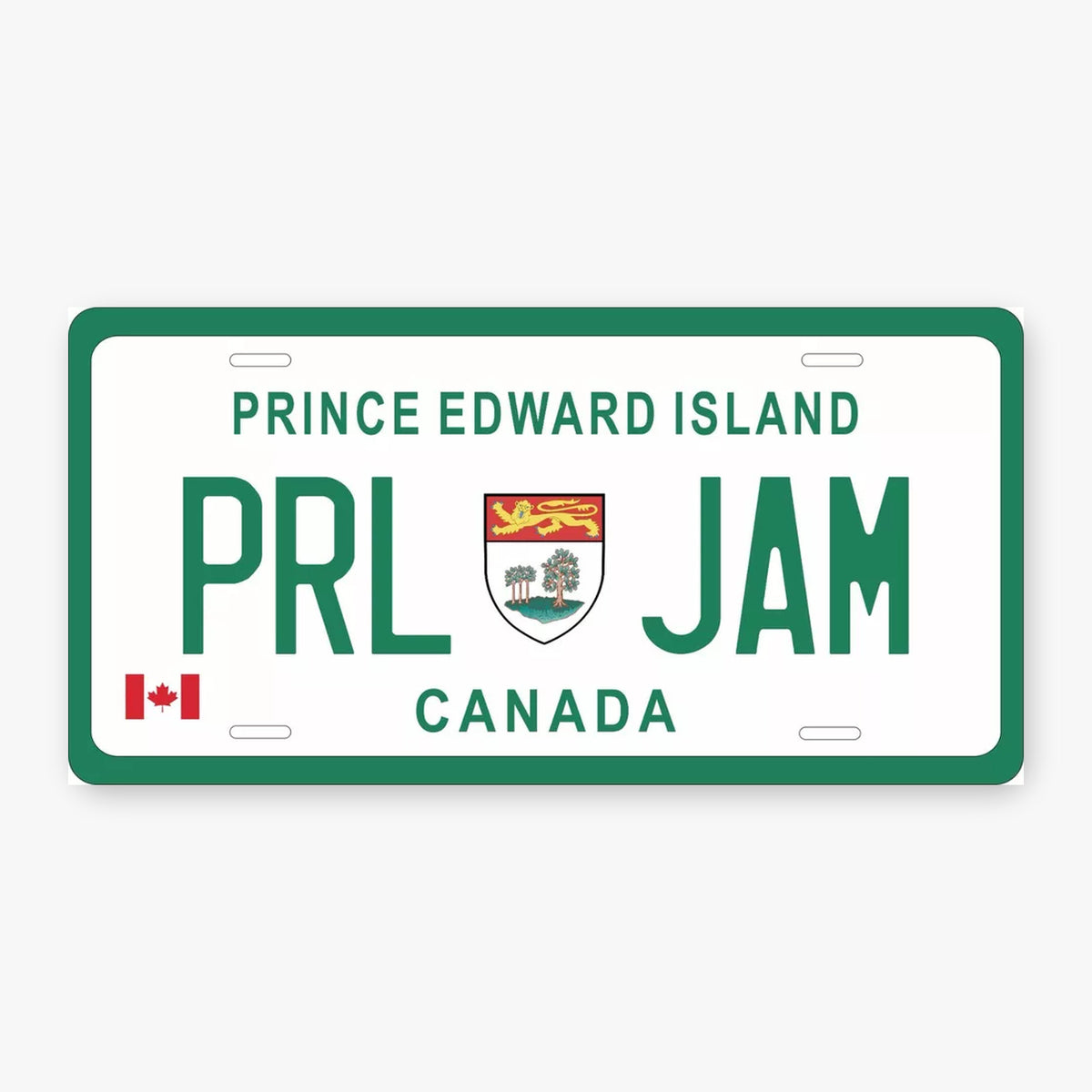 Prince Edward Island 2022 Personalized Replica License Plate — product artwork
