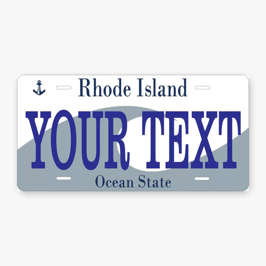 Rhode Island 1997 Personalized Replica License Plate — product artwork
