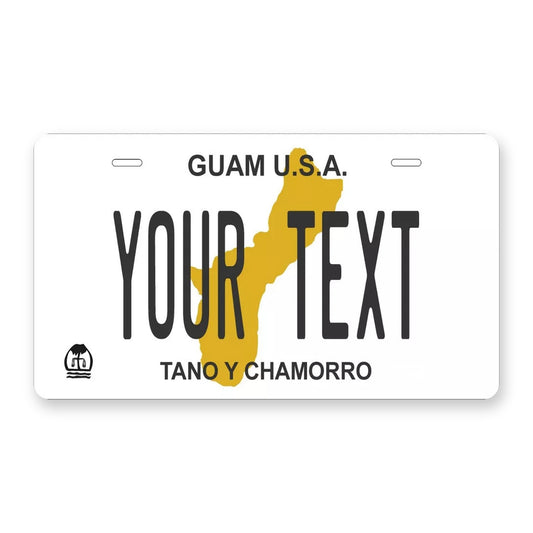 Guam 1994 Personalized Motorcycle Replica Plate — product artwork