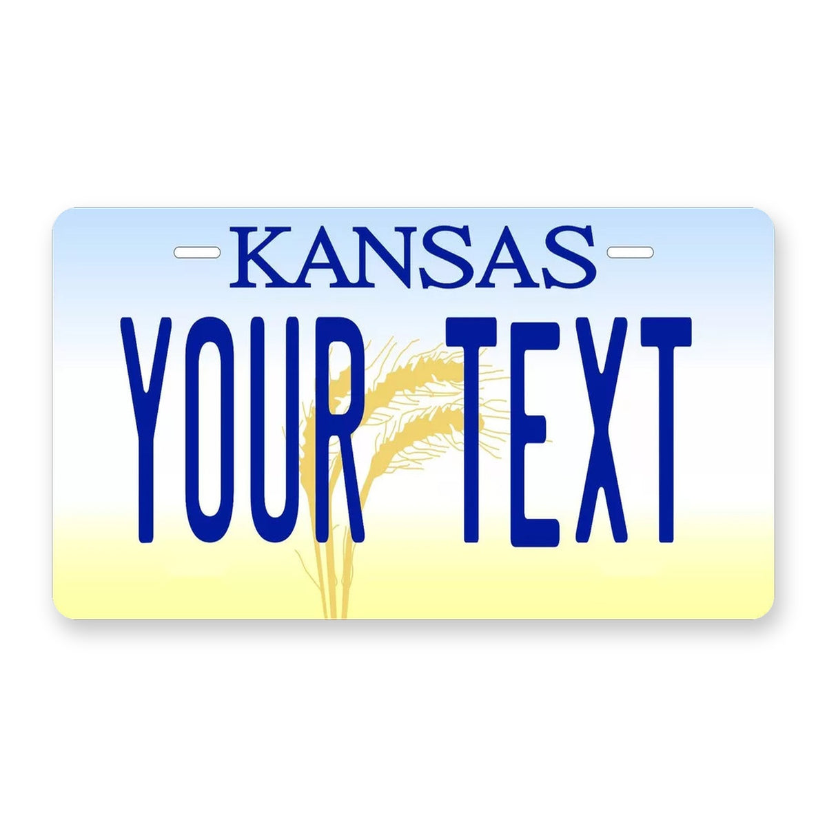 Kansas 1994 Personalized Motorcycle Replica Plate — product artwork