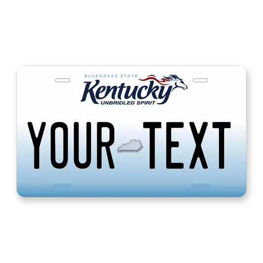 Kentucky 2005 Personalized Motorcycle Replica Plate — product artwork