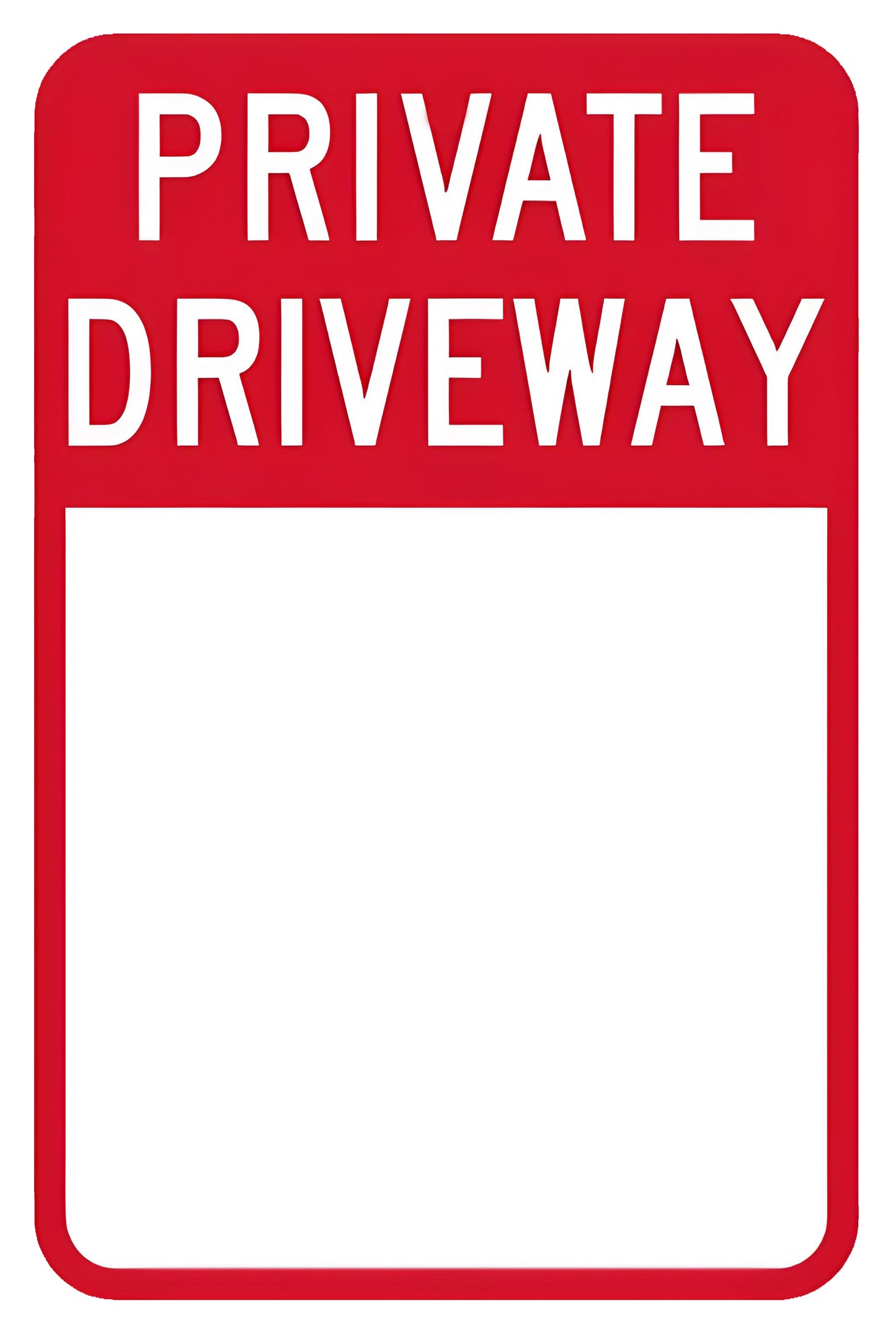 Custom Build Your Own Private Driveway Sign Aluminum Weatherproof