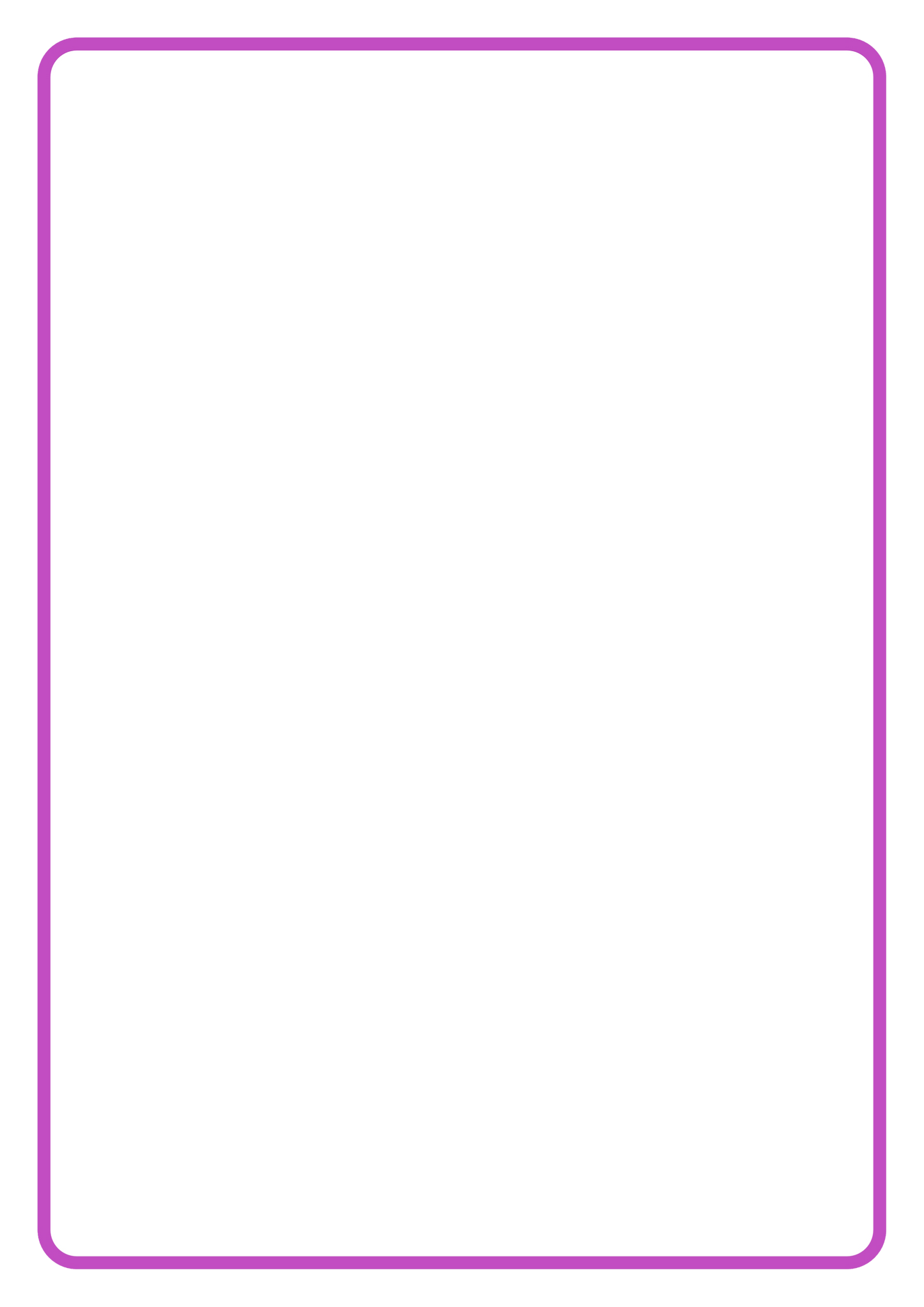 Purple Build Your Own Blank Sign (Portrait) Aluminum Weatherproof