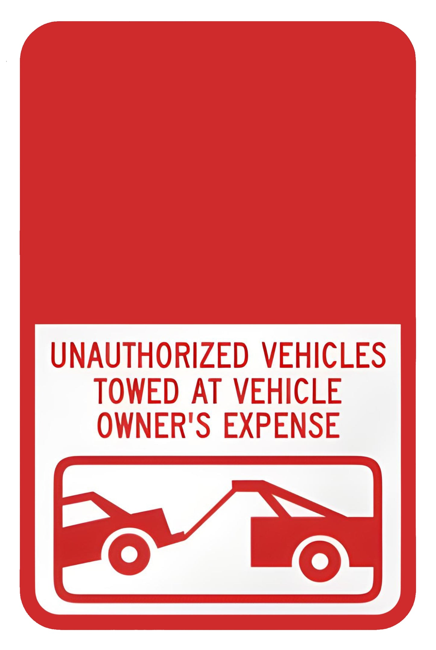 Custom Build Your Own Unauthorized Vehicles Towed Sign Aluminum Weatherproof