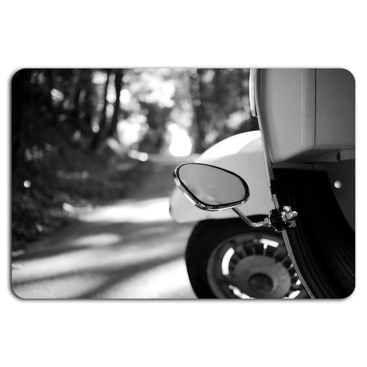 Vespa Vintage Aluminum Sign — product artwork