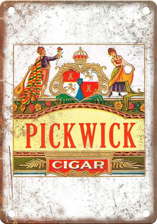 Pickwick Cigar Wall Art Vintage Aluminum Sign — product artwork
