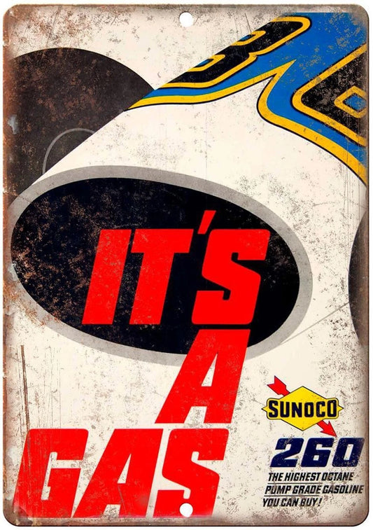 Sunoco Octane Pump Grade Sign — product artwork