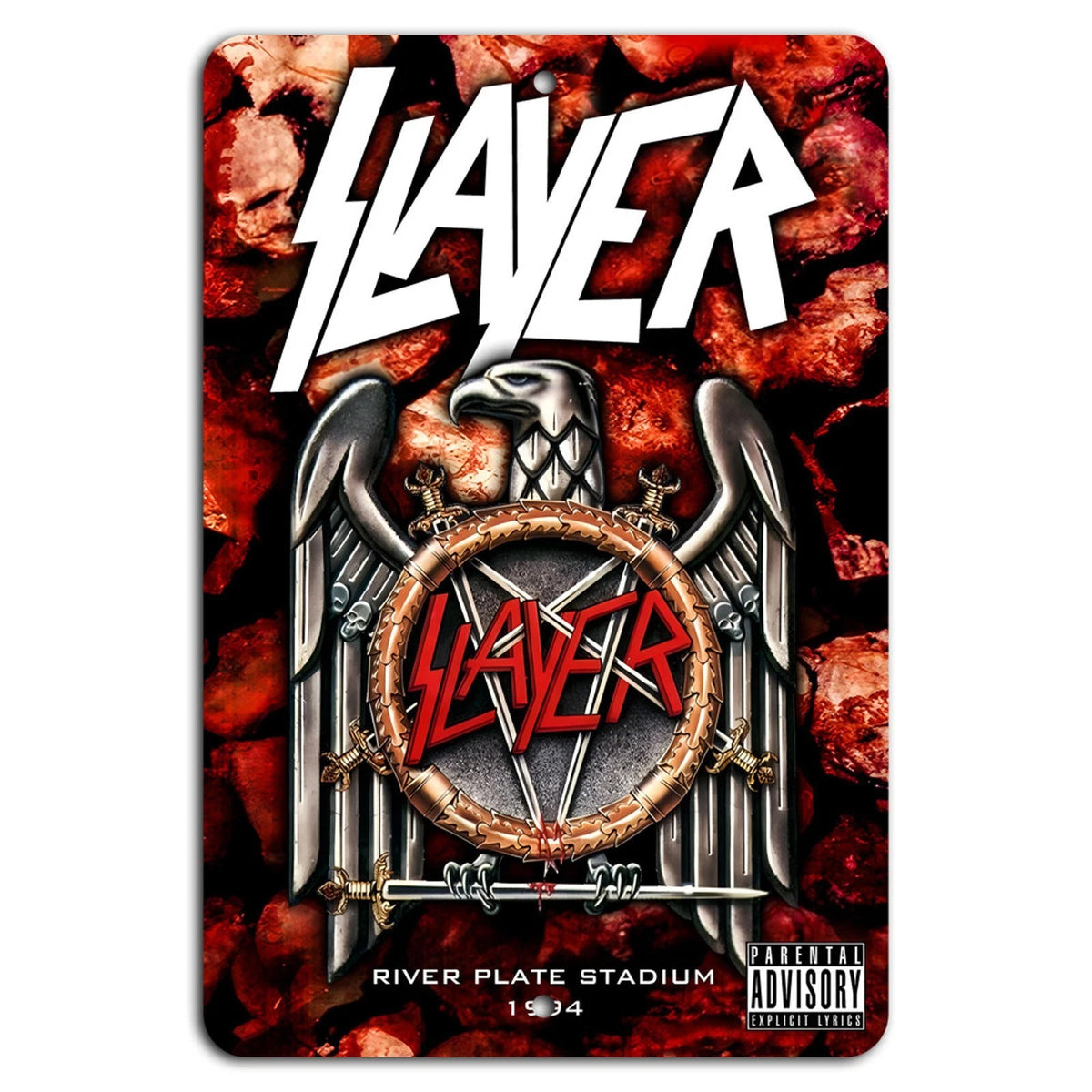 Thrash Fury Retro Garage Aluminum Sign — product artwork