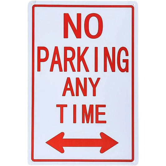 No Parking Dojune Rust Proof Aluminum Sign — product artwork
