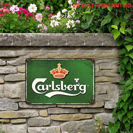 Carlsberg Beer Vintage Funny Retro Aluminum Sign — product artwork