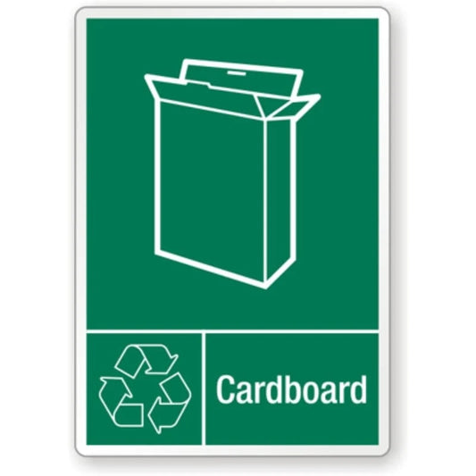 Recycling Holes Aluminum Sign — product artwork