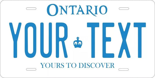 Ontario 1997 Personalized Replica License Plate — product artwork