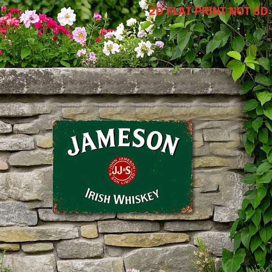 Jameson Whiskey Funny Bar Wall Aluminum Sign — product artwork