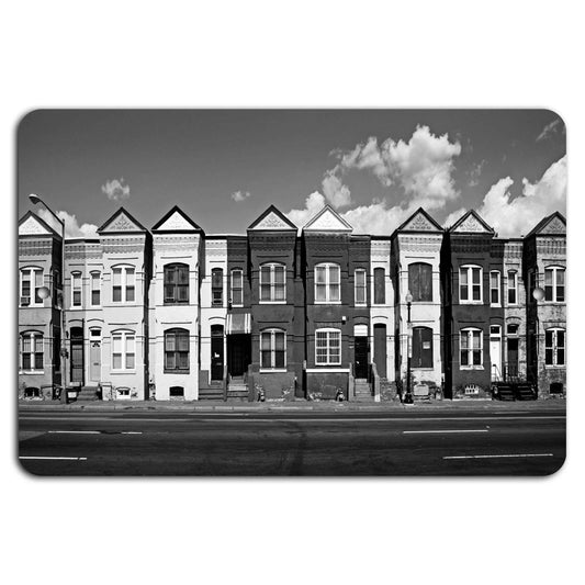Urban Row Homes Vintage Minimalistic Aluminum Sign — product artwork