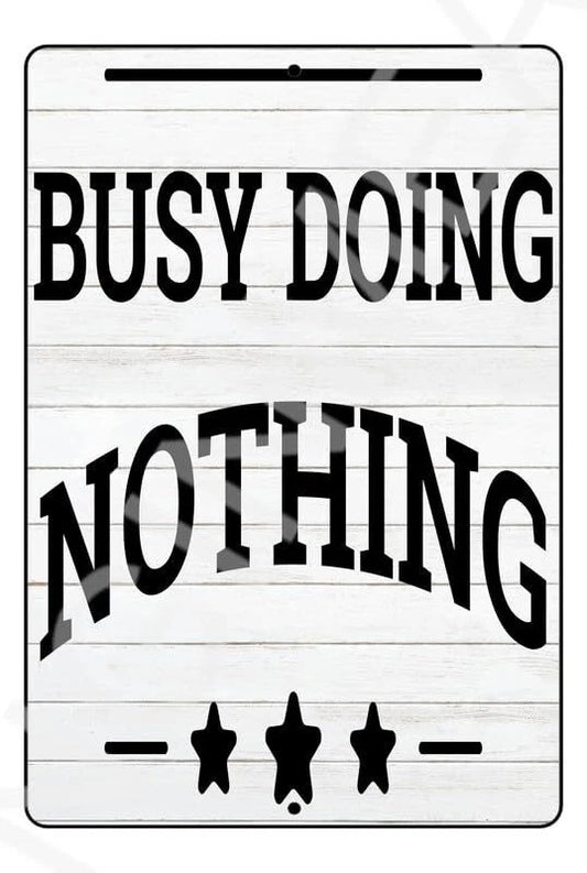 Funny Humorous Wall Art Aluminum Sign — product artwork