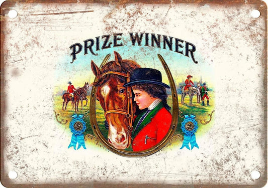 Cigar Box Prize Winner Wall Art Aluminum Sign — product artwork